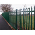 High Standard Galvanized Palisade Metal Picket Fence